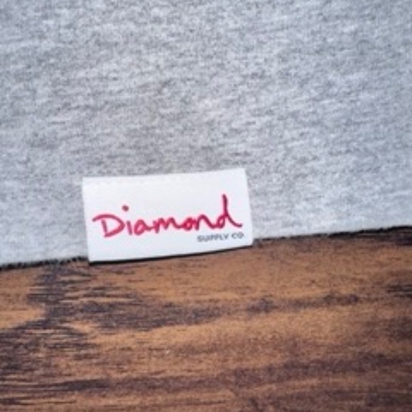 DIAMOND SUPPLY CO. T SHIRT USA International Lifers All Or Nothing Club Hip Hop - Picture 2 of 3